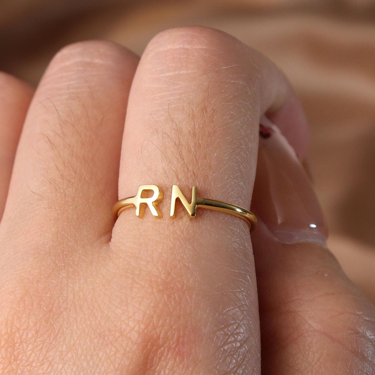 Ring with 2 Words Initial