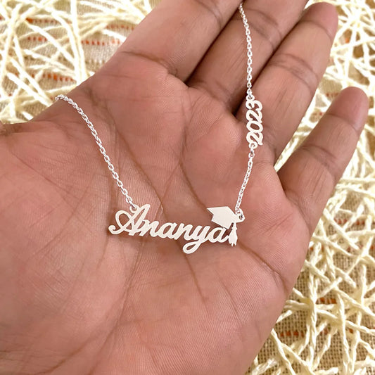 Customize Name Necklace for Graduation Day