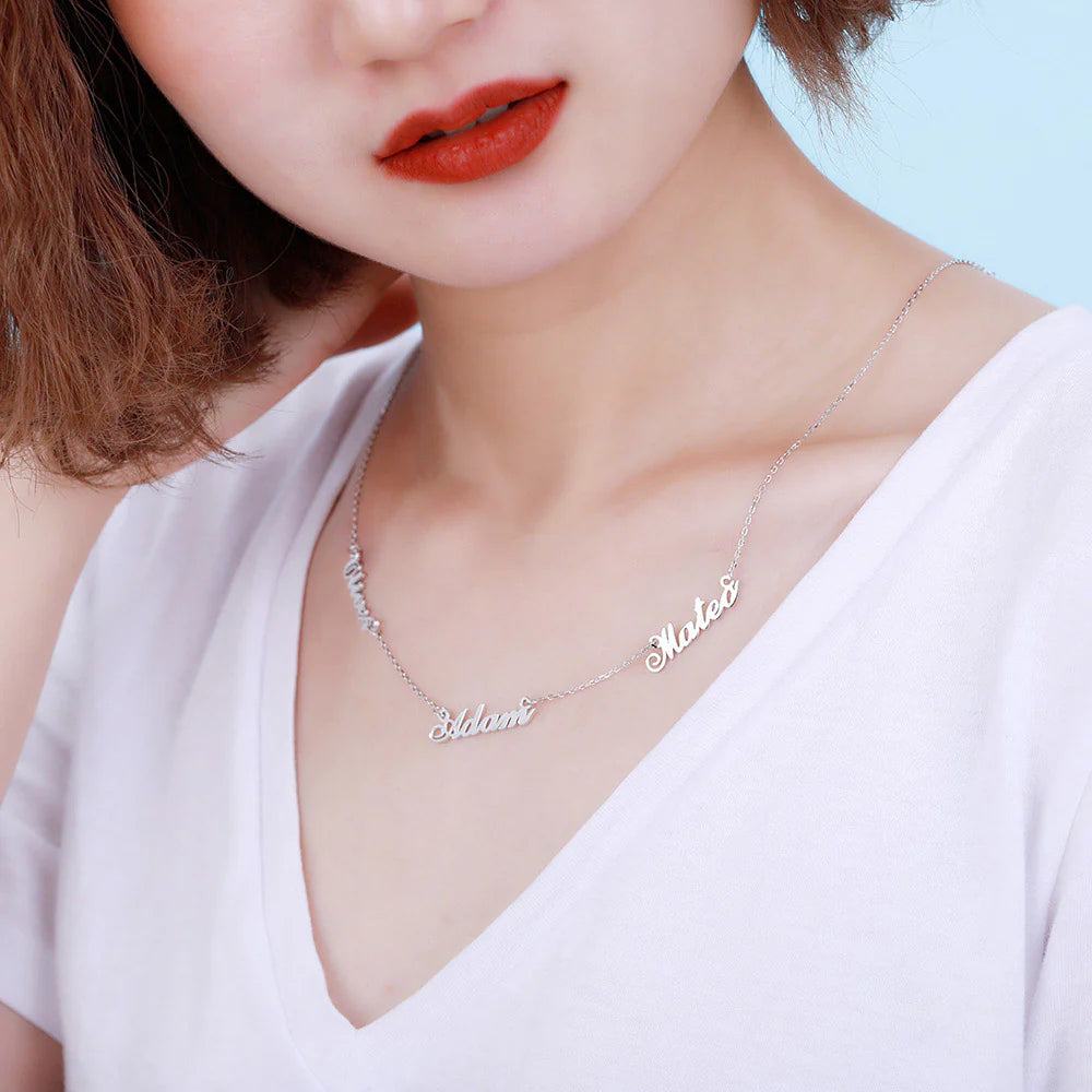 Personalized Necklace with 3 Names