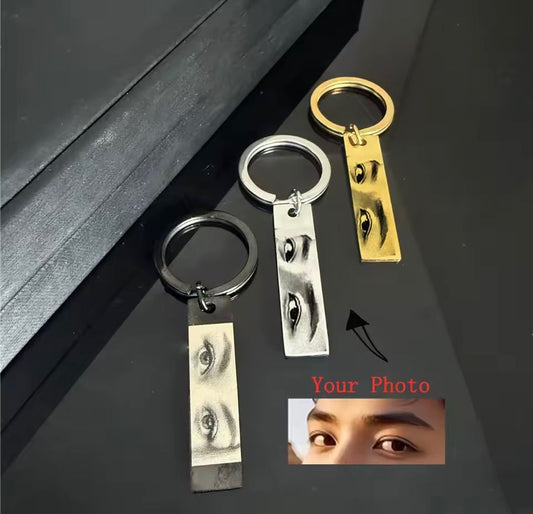 Beautiful Eyes Key Chain- Personalized