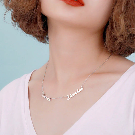 Personalized Necklace with 2 Names