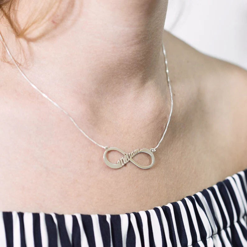 Personalized Infinity Name Necklace