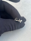 Elegant Personalized Single Name Ring